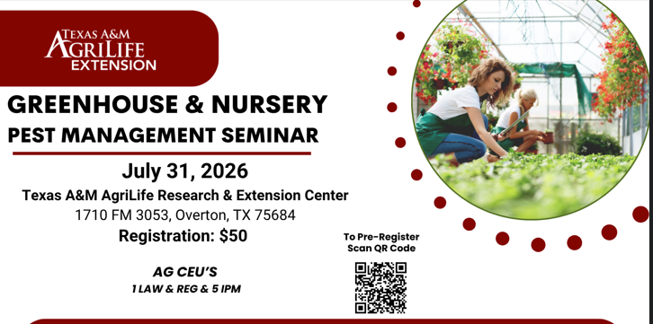 Greenhouse Pest Management Seminar