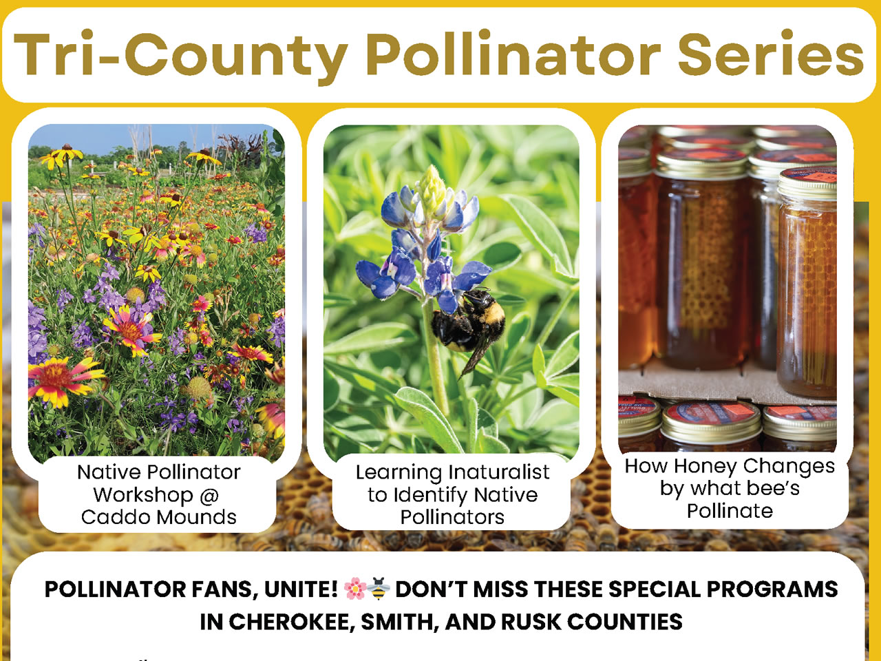 2026 Tri-County Pollinator Program